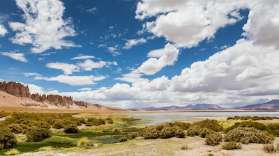 Panoramic view of the Tara Cathedrals (taken from Wikimedia).